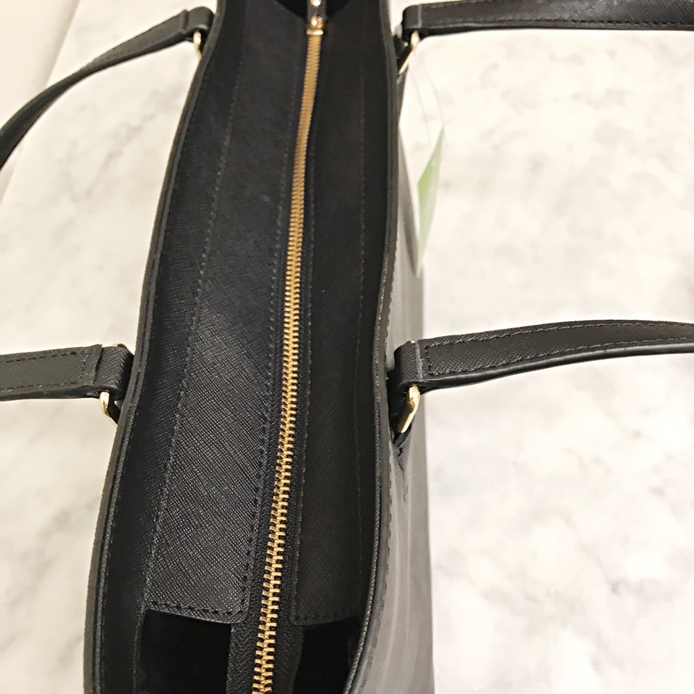 KATE SPADE BLACK TOTE BAG - Picture 3 of 6
